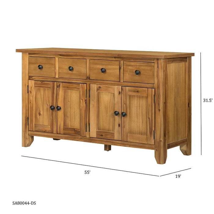 Cabinet Natural Wood - Brown