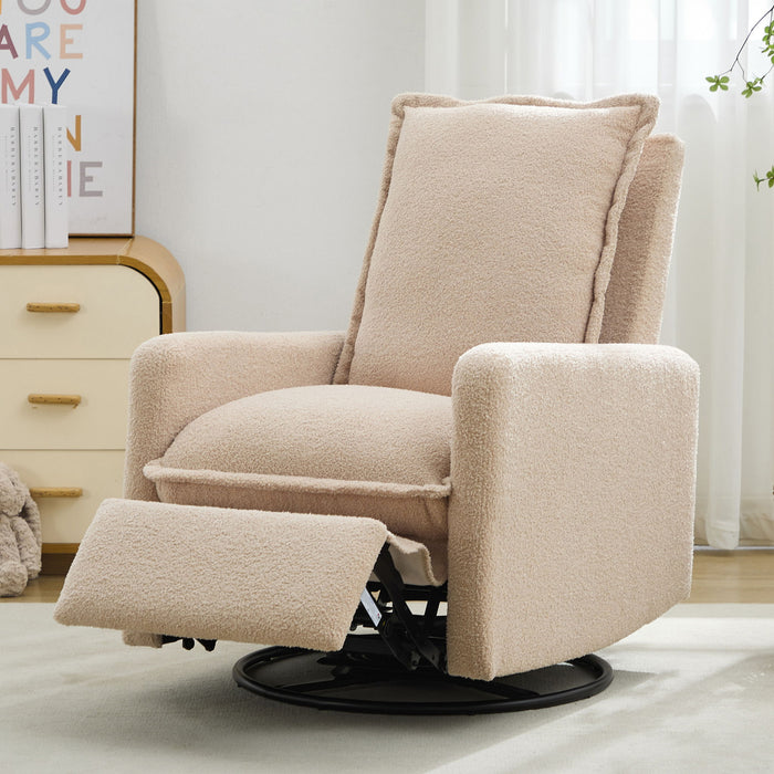 Swivel Rocker Glider Recliner, Rocking Chair Nursery For Living Room