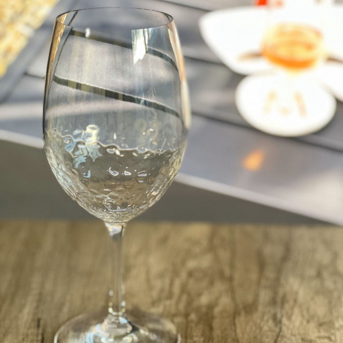 Tritan Hammer - Leadingware Plastic Wine Glasses (Set of 4), Unbreakable, Bpa Free, 20Oz - Clear