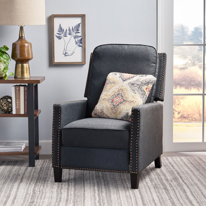 Contemporary Wide Manual Standard Recliner