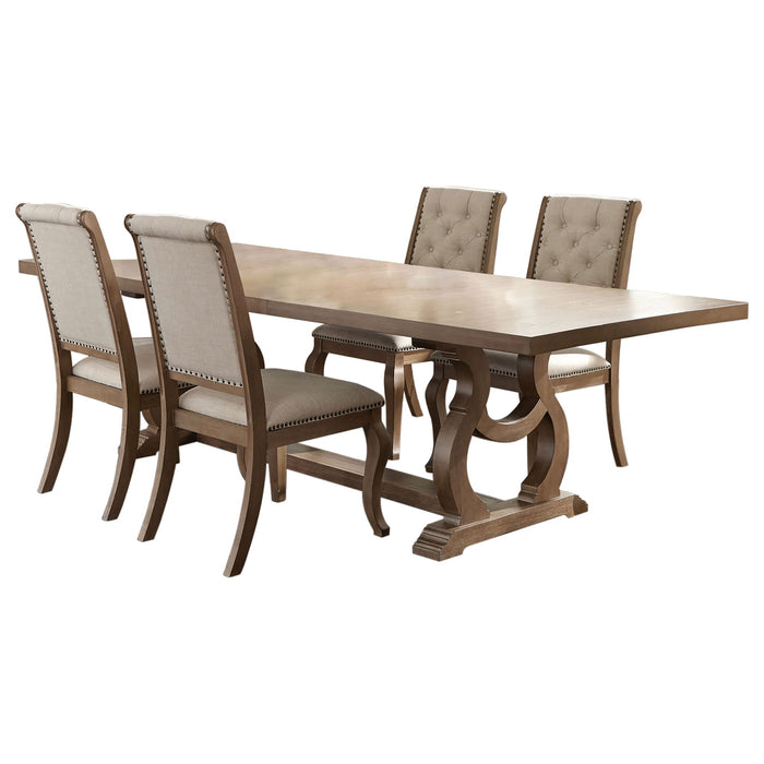 Fremont - Dining Set With Tufted Chairs