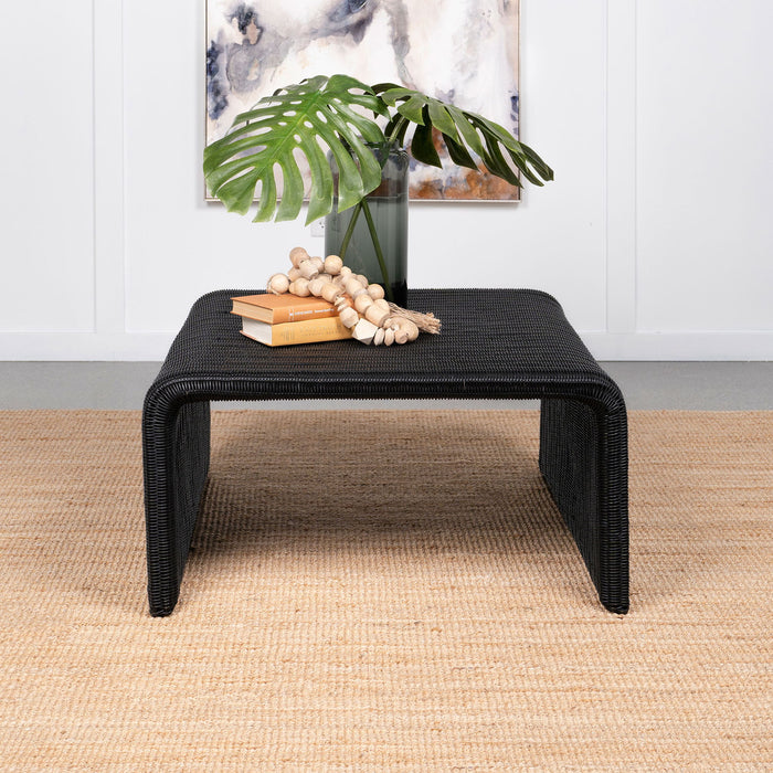 Square Coffee Table - Black