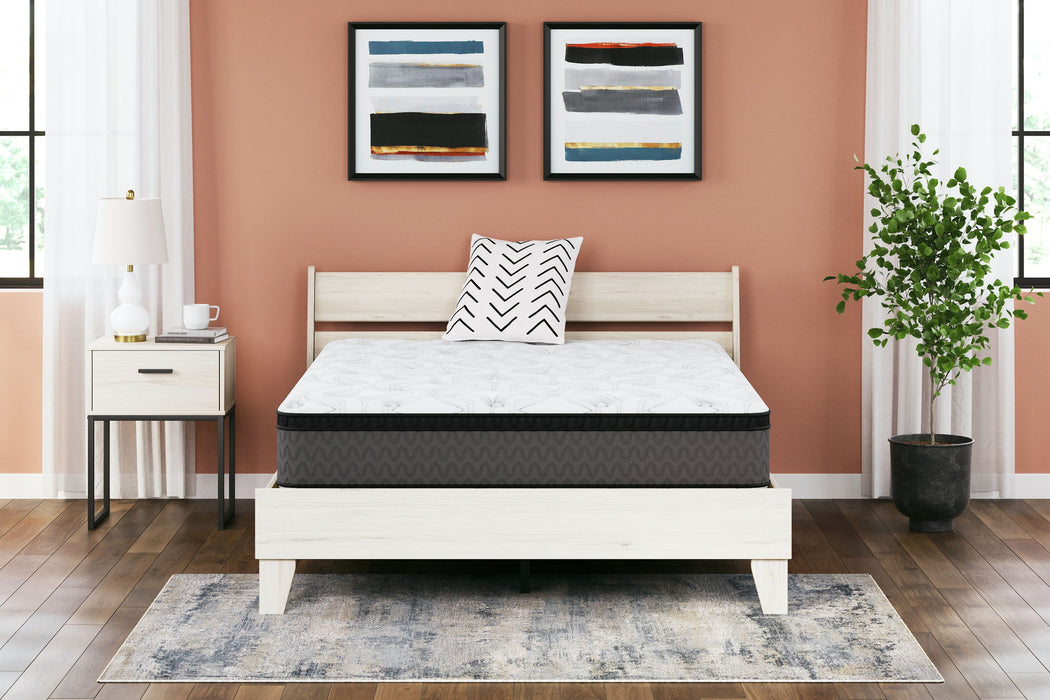 12 Inch Pocketed Hybrid - Twin Mattress - White