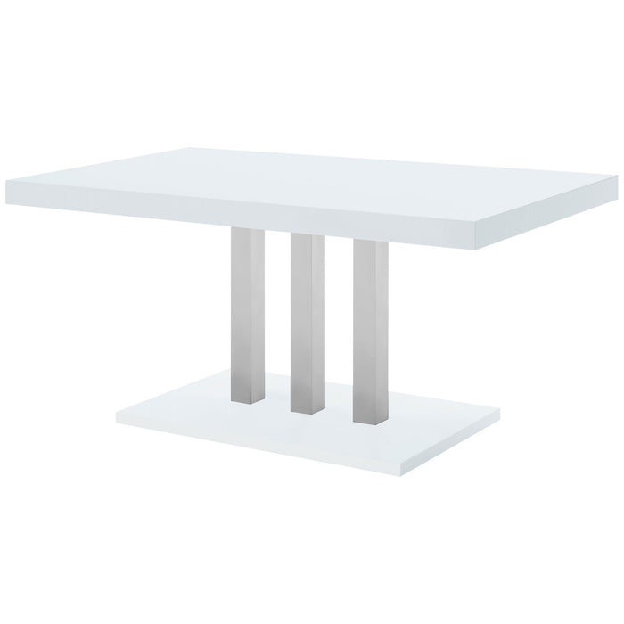 Creston - Rectangular Dining Table - White