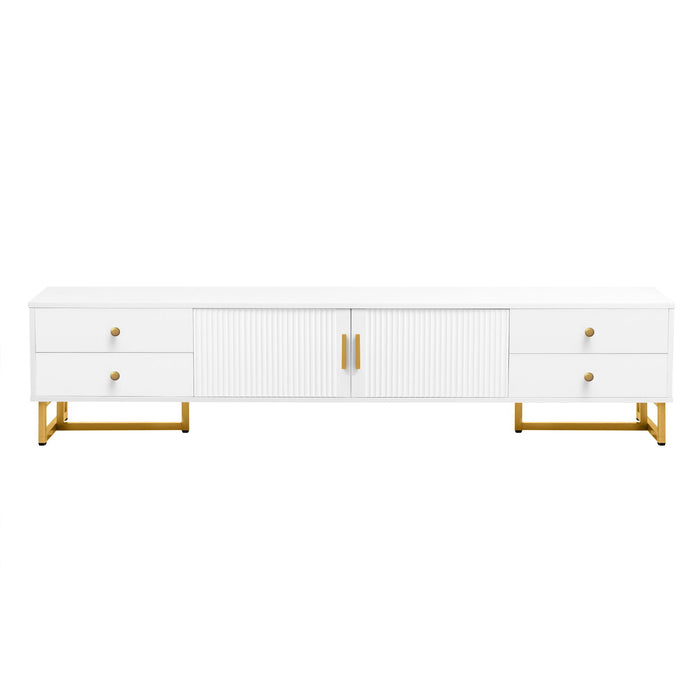 Modern TV Stand With Storage For Living Room