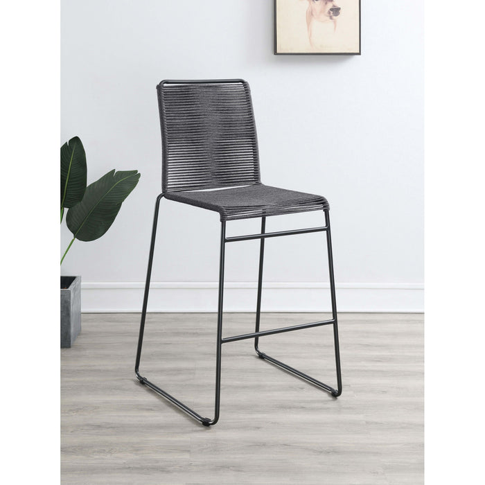 Jerome - Bar Chair (Set of 2) - Charcoal