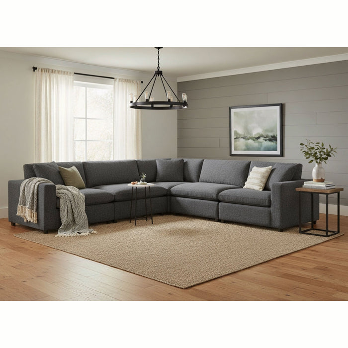 Cassandra - Modular 5 Piece Sectional