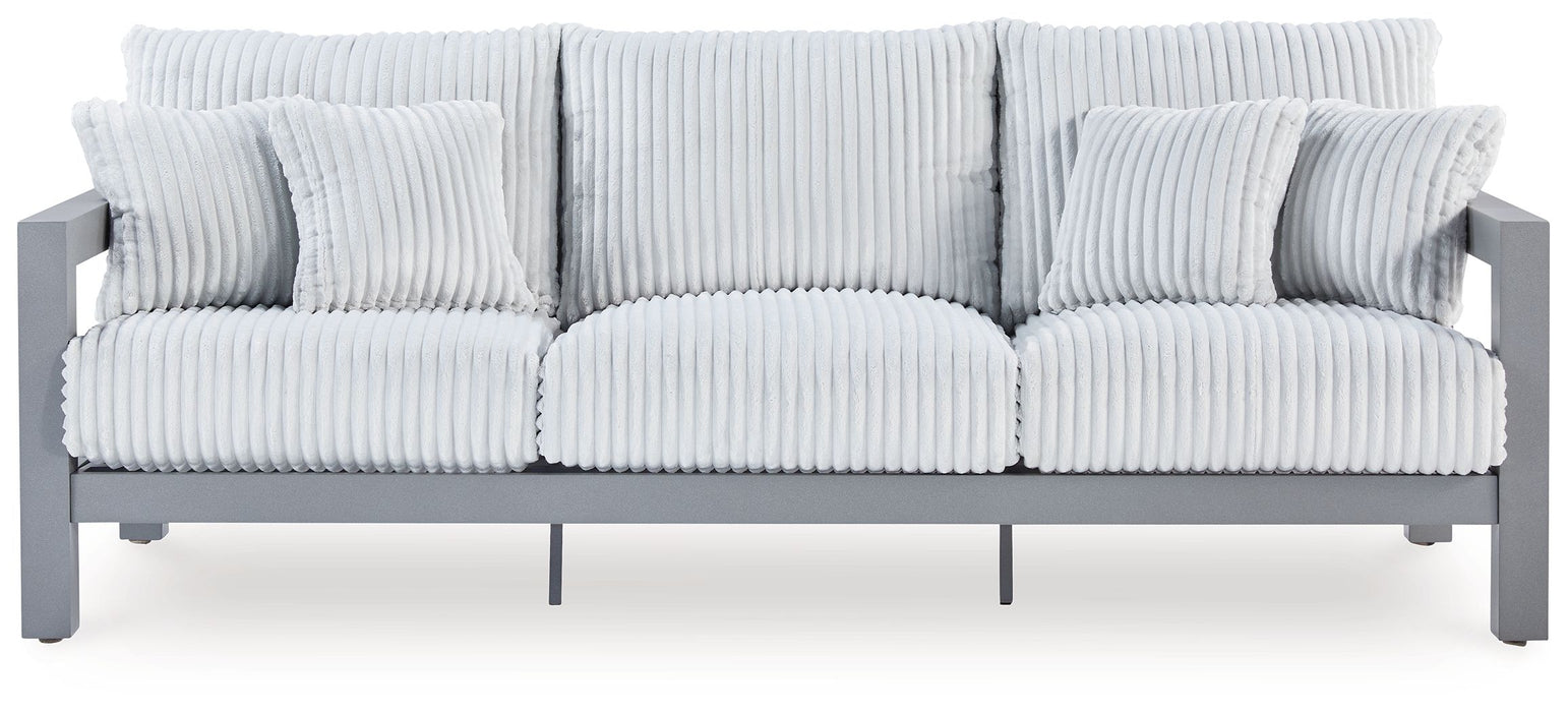 Hurley Park - Sofa With Cushion - Gray