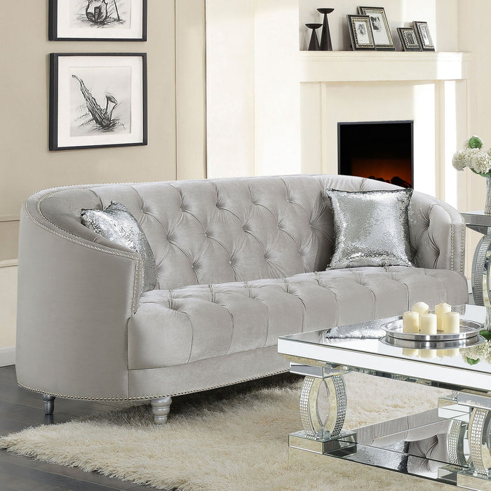 Dolby - Sofa With Tufted Living Room Sofa - Gray