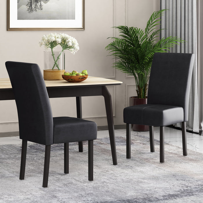 Pertica - Dining Upholstered Armless Chairs (Set of 2)