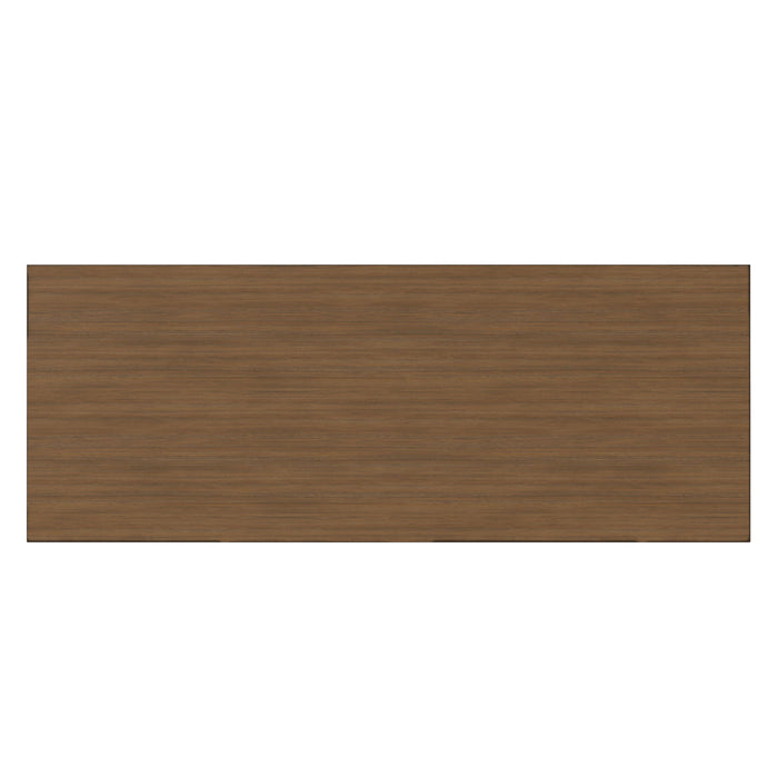 Amherst - TV Media Stand - Rustic Natural Aged Brown