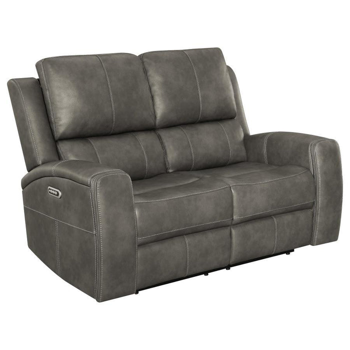 Brickston - Triple Power Reclining Loveseat