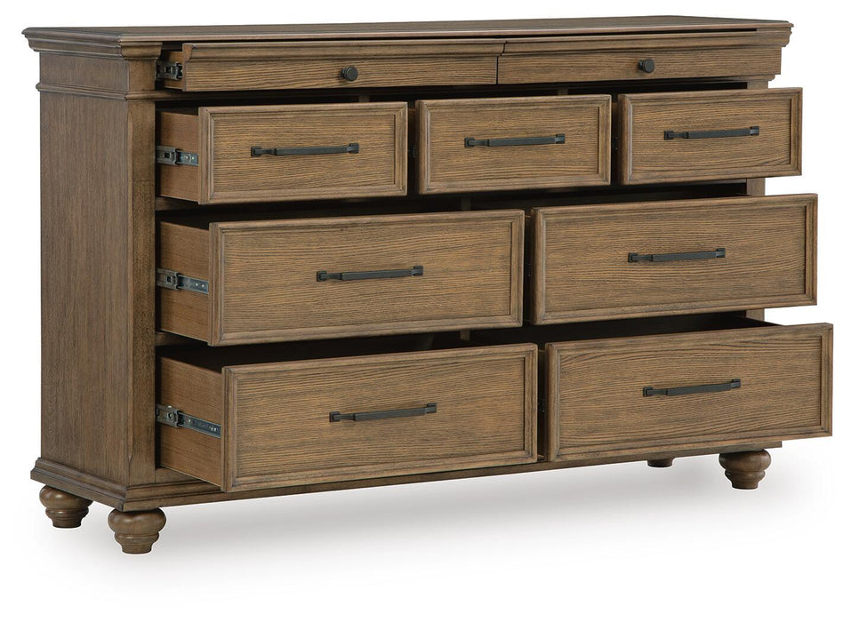 Karallin - Dresser - Medium Brown