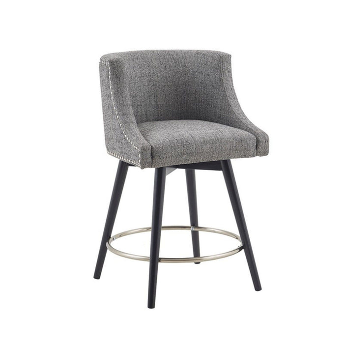 Mateo - Swivel Counter Stool - Gray