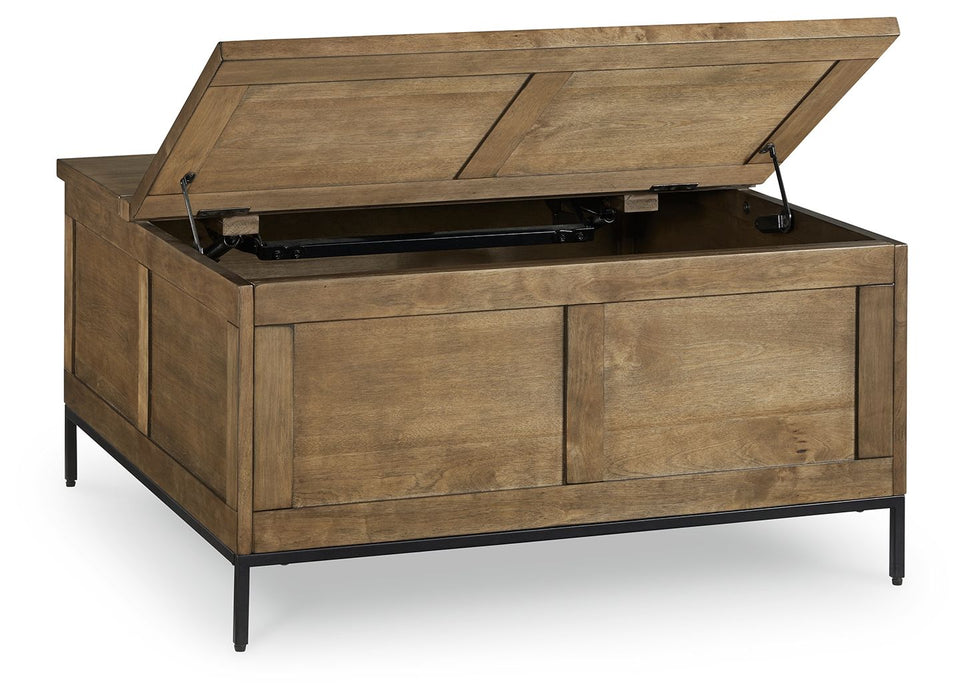 Torlanta - Lift Top Cocktail Table - Brown