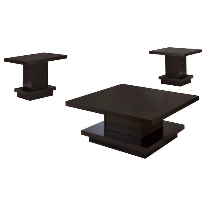 Square Coffee And End Table Set