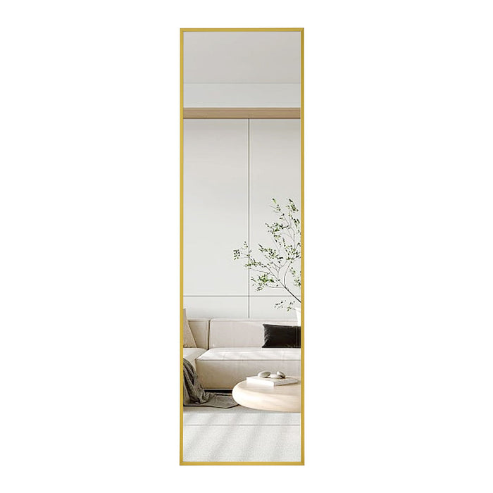 4th Generation Frame Wall Mounted Full Body Mirror For Bathroom And Bedroom - Transparent