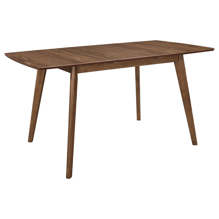 Shorna - 5 Piece Dining Set - Natural Walnut