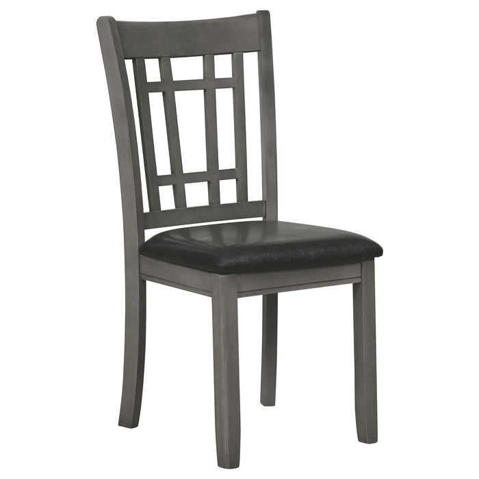 Lattice Back Side Chairs (Set of 2)