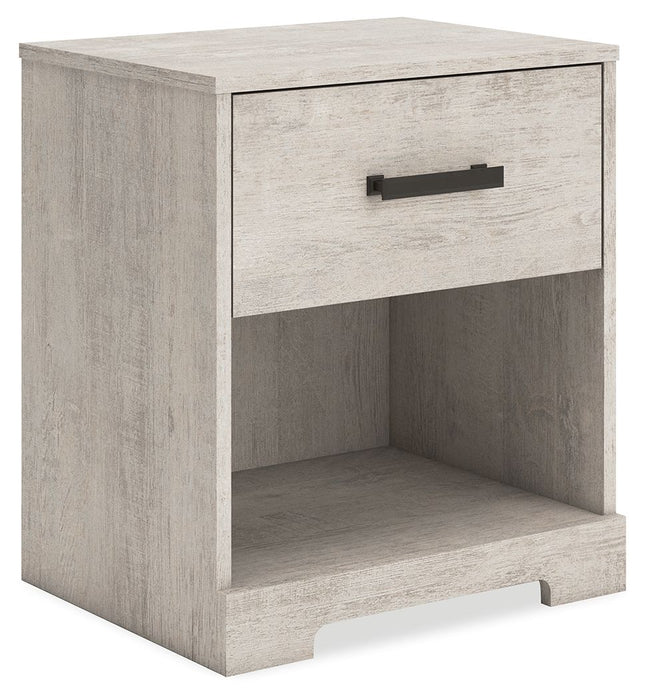 Shawburn - One Drawer Night Stand - Gray