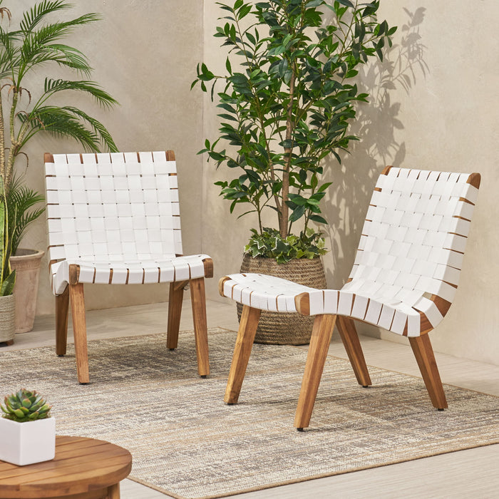 Charlotte - Lounge Chair - White