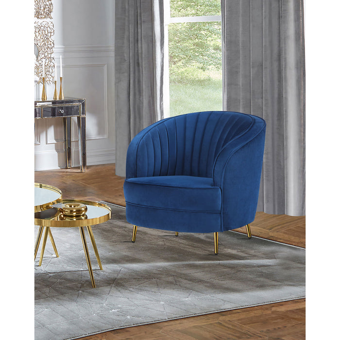 Tufted Upholstered Lounge Seating Chair