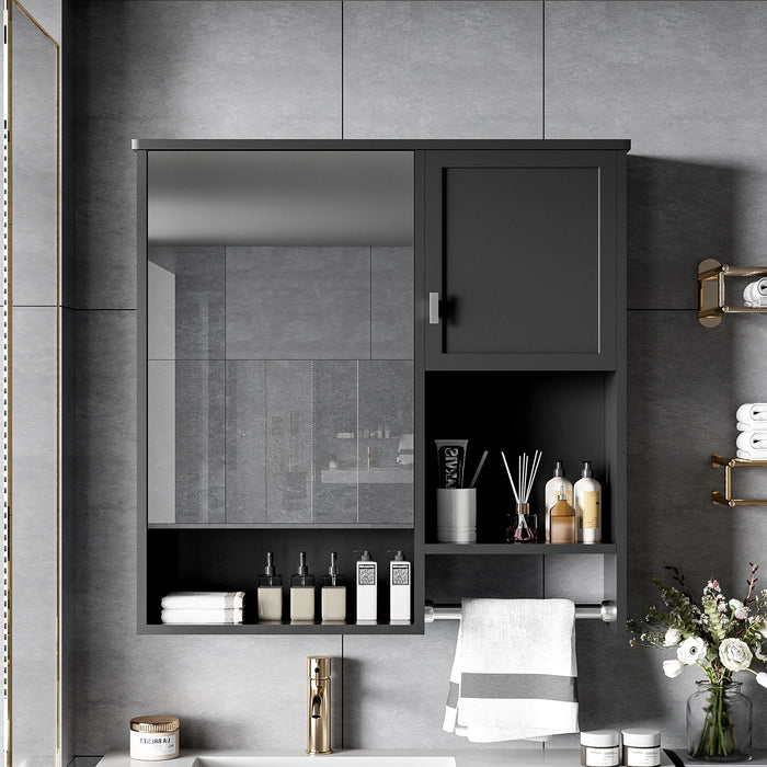 Modern Wall Mounted Bathroom Medicine Cabinet, Bathroom Wall Storage Cabinet With Mirror