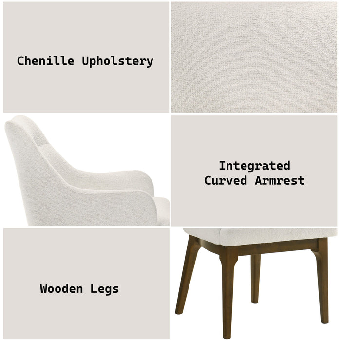 Kasha - Side Chair (Set of 2) - Beige / Oak