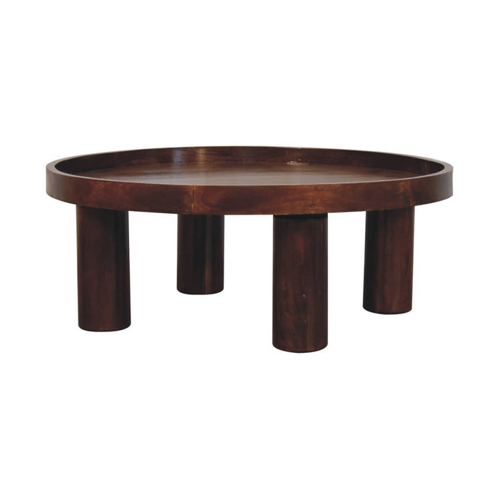 Crescent Coffee Table - Chestnut