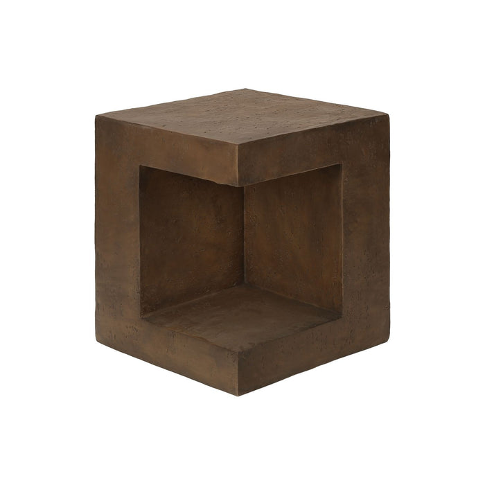 Contemporary Square Accent Table Indoor / Outdoor