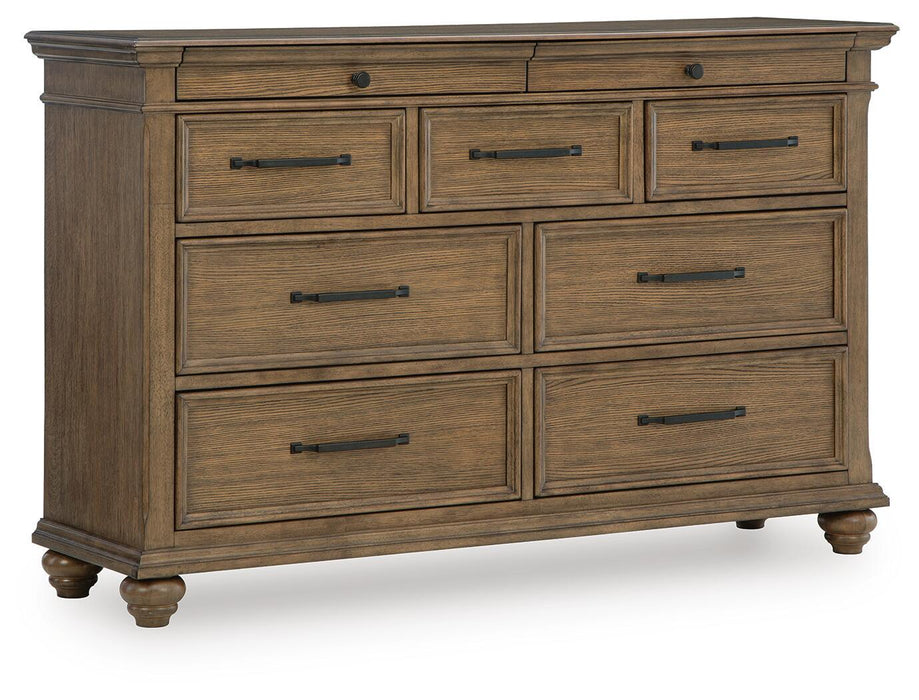 Karallin - Dresser - Medium Brown