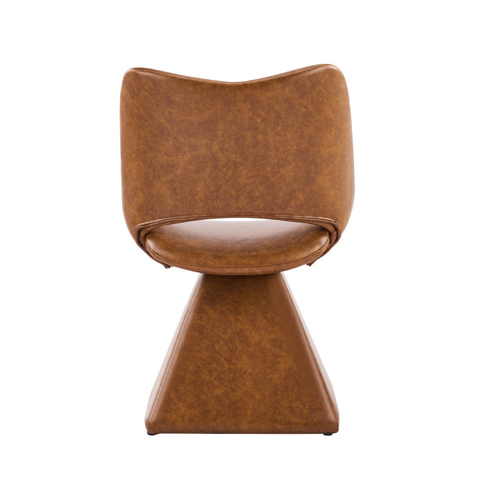 Modern Swivel Dining Chair With High Back