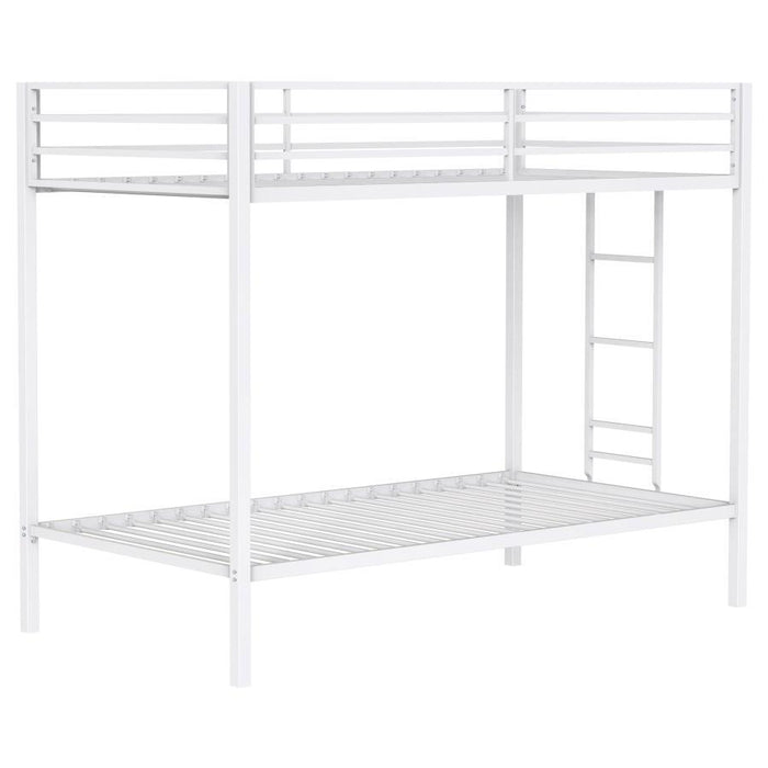 Alevera - Metal Bunk Bed With Ladder