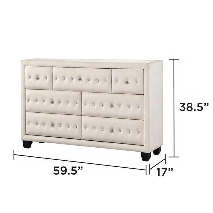 Sophia - 7 Drawer Dresser