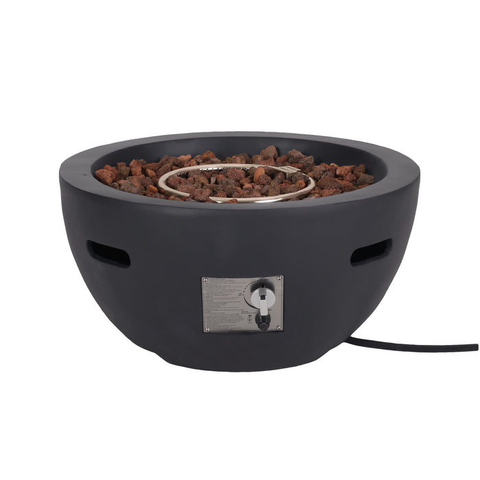 Bowl Shaped Propane Fire Pit 40000 Btu