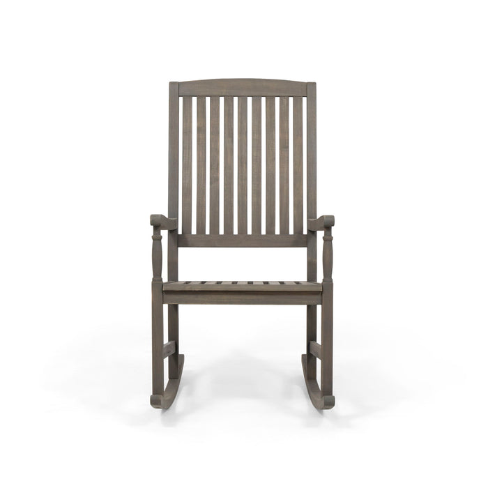 Outdoor Rocking Chair - Gray
