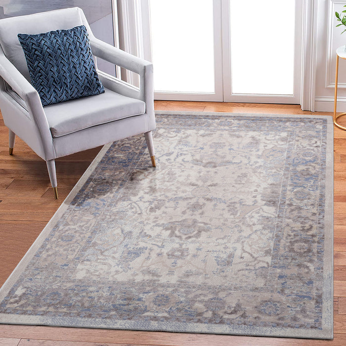 Payas - 6' X 9' Traditional Area Rug - Brown / Beige