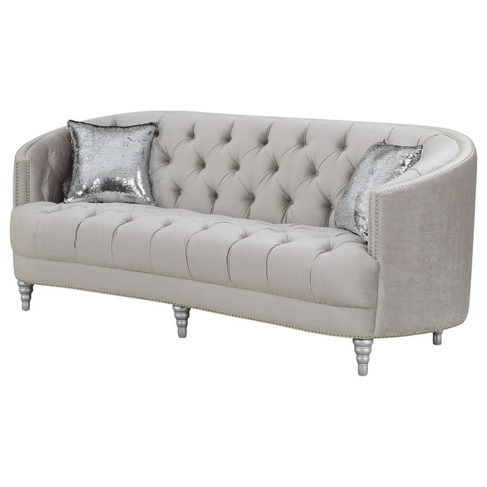 Dolby - Sofa With Tufted Living Room Sofa - Gray