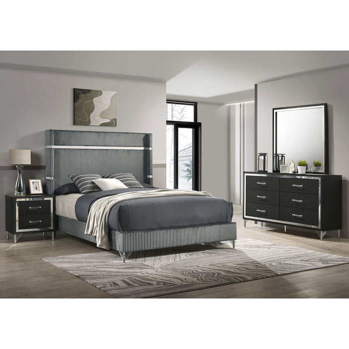 Malcolm - Bedroom Set With Wingback Design