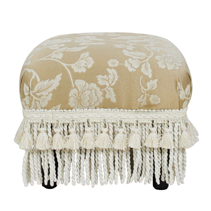 Fiona - Handcrafted Accent Footstool Ottoman