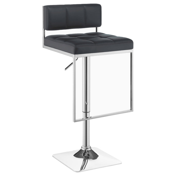 Adjustable Bar Stool, Height-Adjustable For Modern Dining Spaces