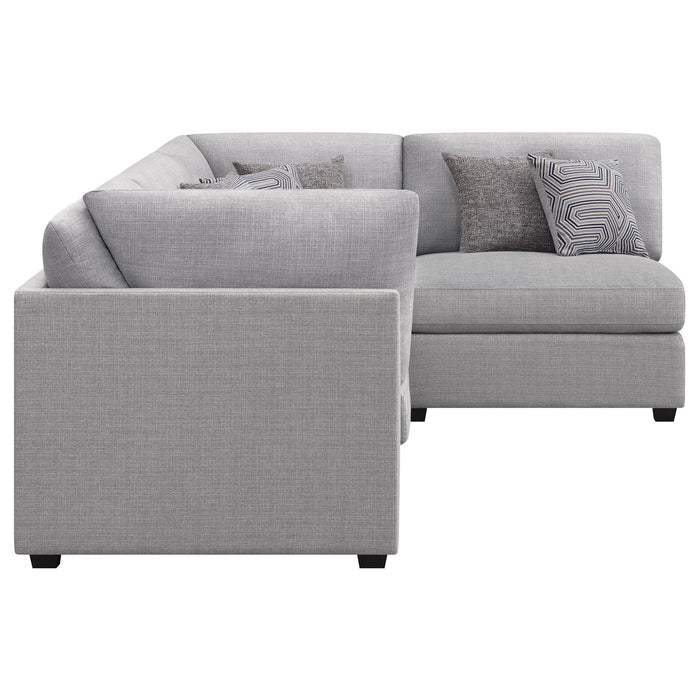 Lafayette - Modular Upholstered Sectional Sofa - Gray