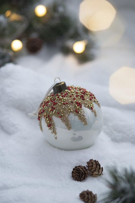 Christmas Ball Ornaments, Decorative Hanging Ball Christmas Tree Ornaments For Holiday Party Decorations