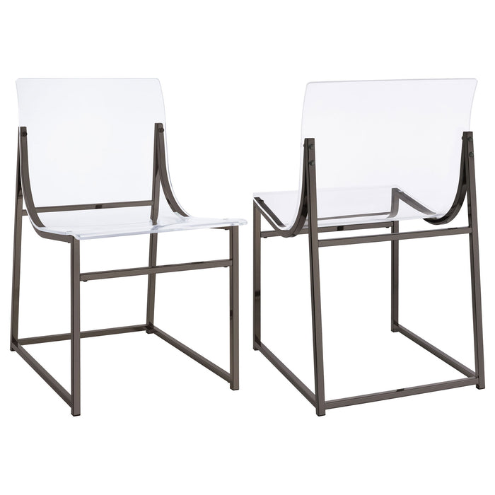 Fancher - Dining Side Chair (Set of 2) - Black