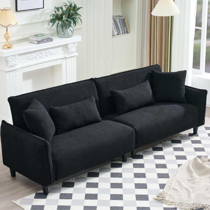 Teddy Velvet Sofa, Soft & Comfortable