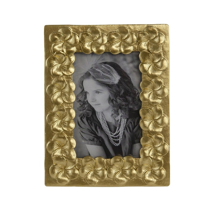Vintage Photo Frame & Flower Design