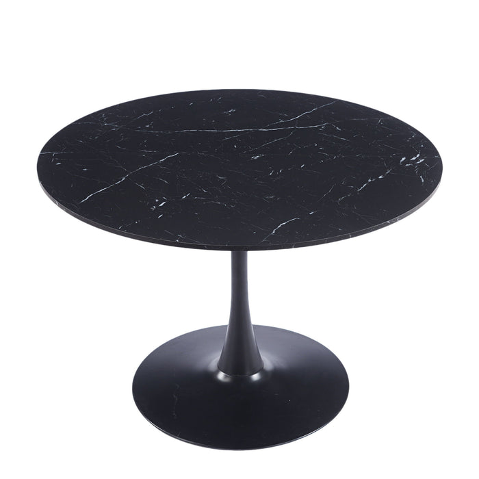 Round Tulip Table, Pedestal Design