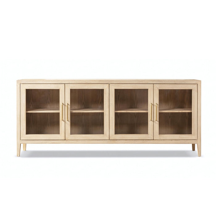 Marlowe - Glass Door Sideboard - White