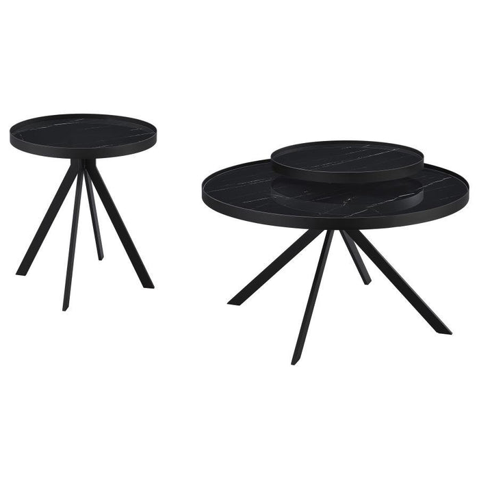 Briggs - Round Coffee And End Table Set