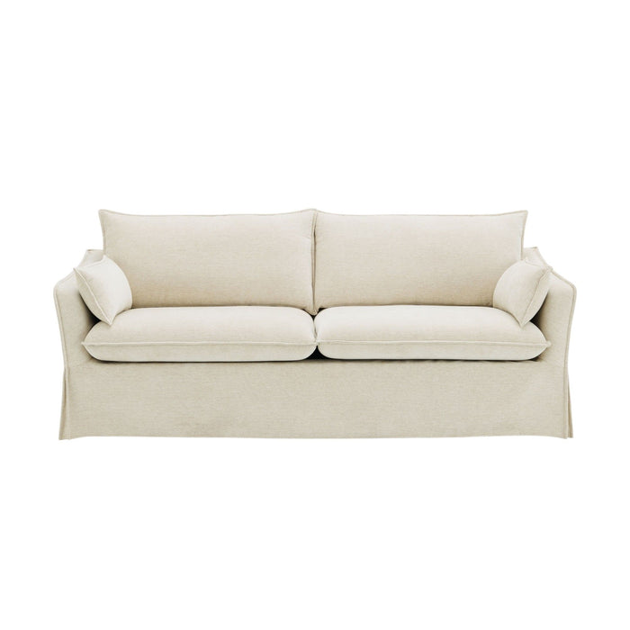 Shane - Sofa With 2 Pillows - Beige